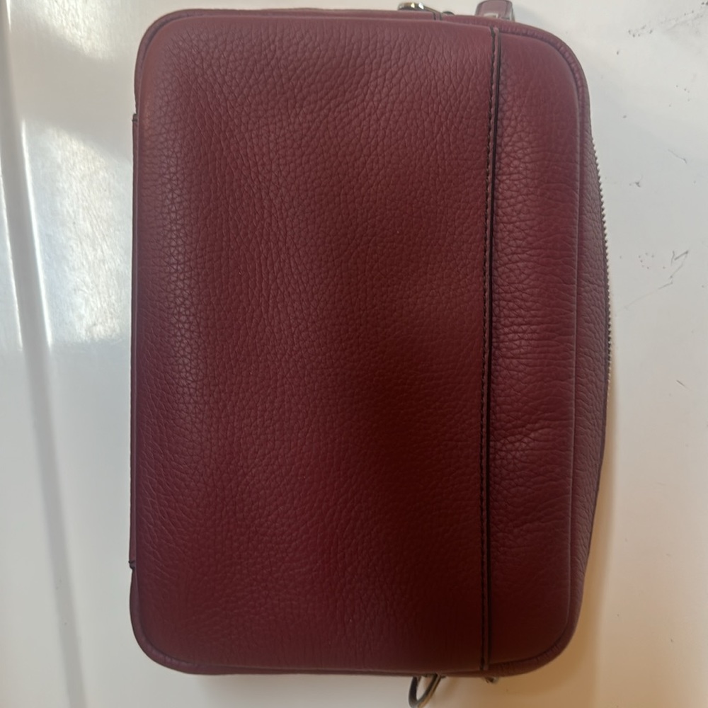 Michael Kors Hudson Pebbled Leather Crossbody Bag - Picture 9 of 12